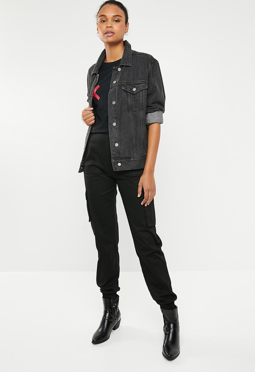 STYLE REPUBLIC - Criss cross T-shirt - black