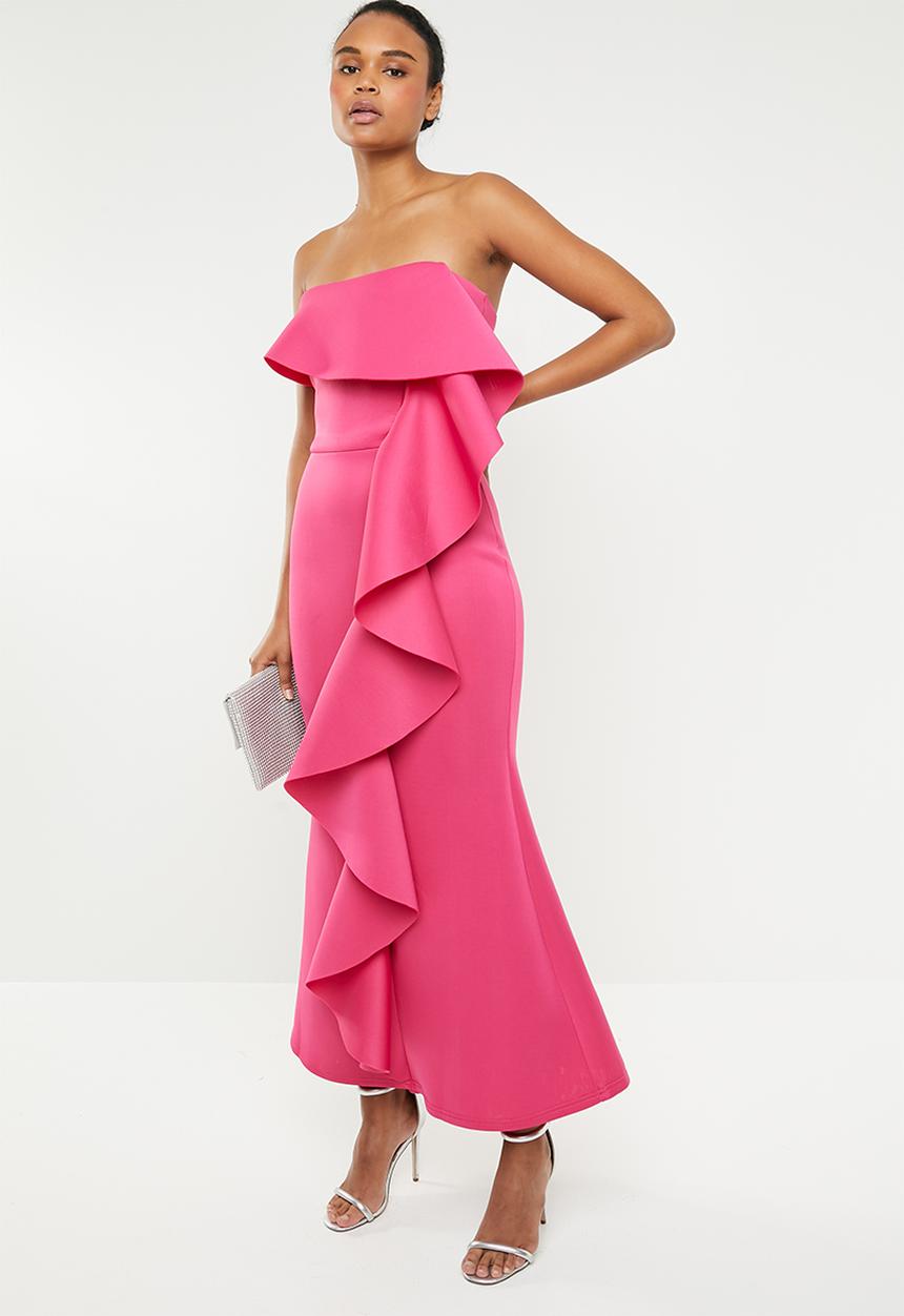 STYLE REPUBLIC - Ruffle detail maxi dress - pink 