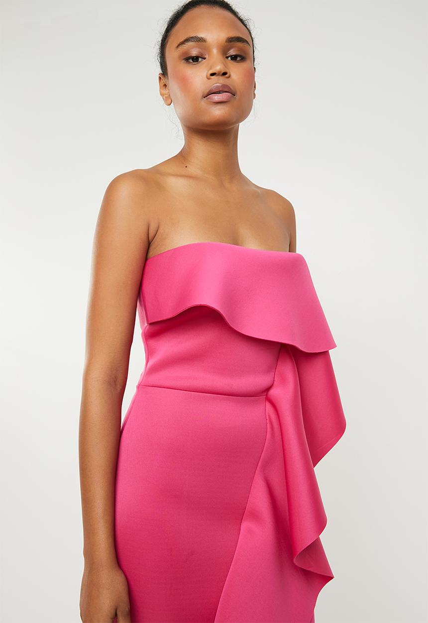 STYLE REPUBLIC - Ruffle detail maxi dress - pink 