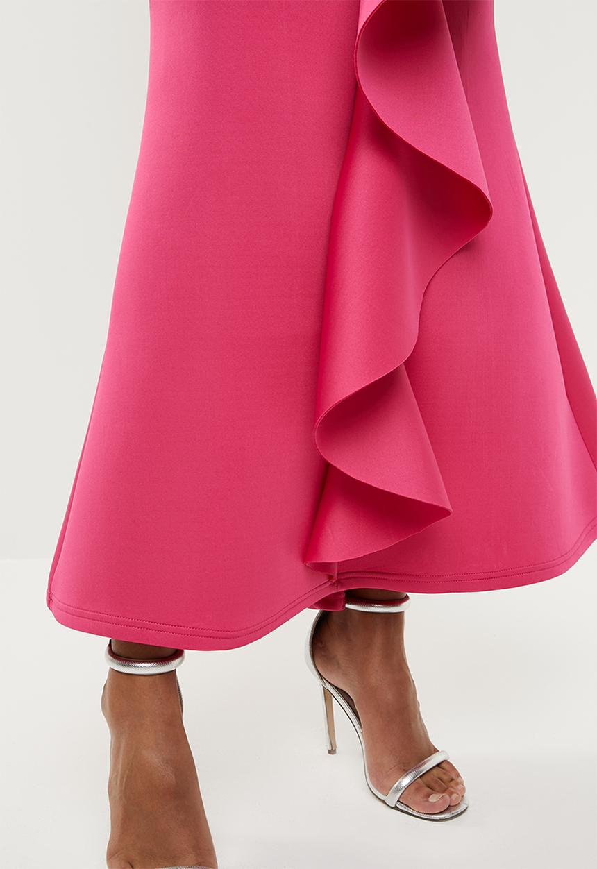 STYLE REPUBLIC - Ruffle detail maxi dress - pink 