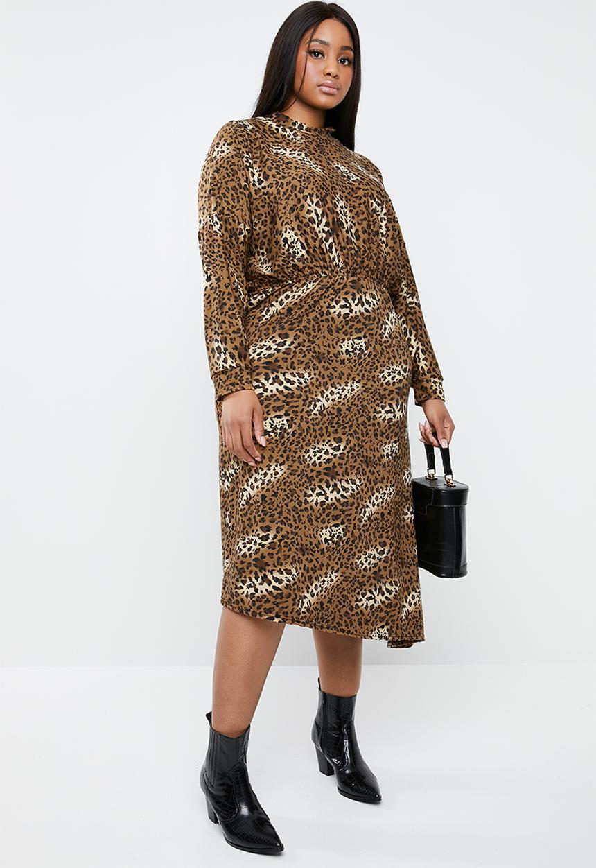 Superbalist - Asymmetrical fit and flare dress - multi