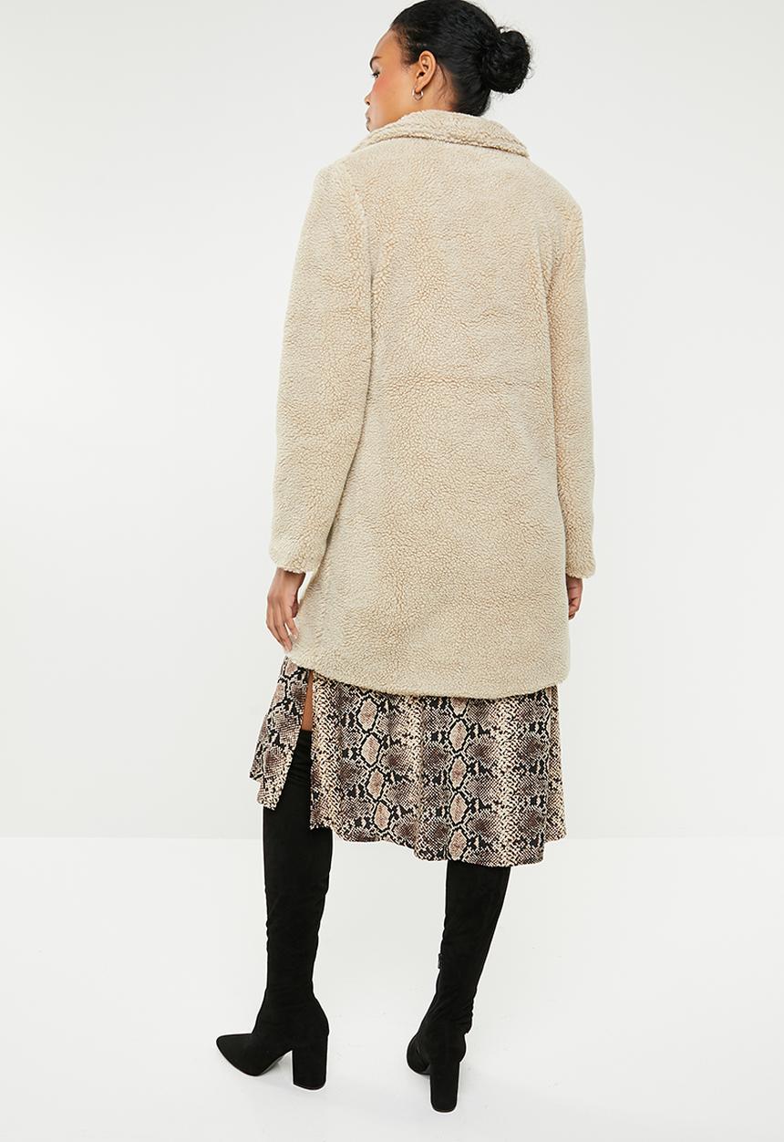 Revenge - Teddy coat - beige