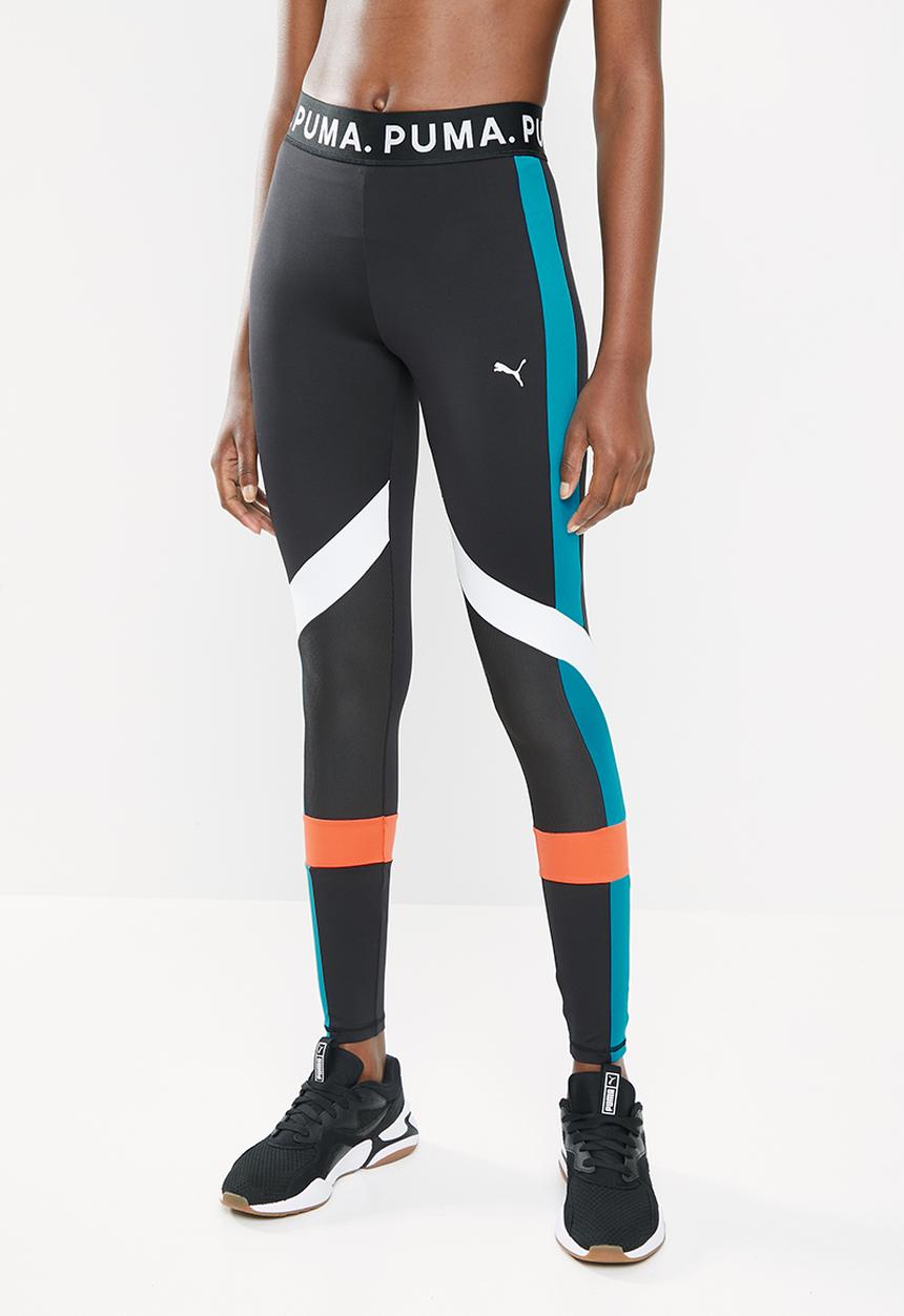 PUMA - Chase legging - black & blue