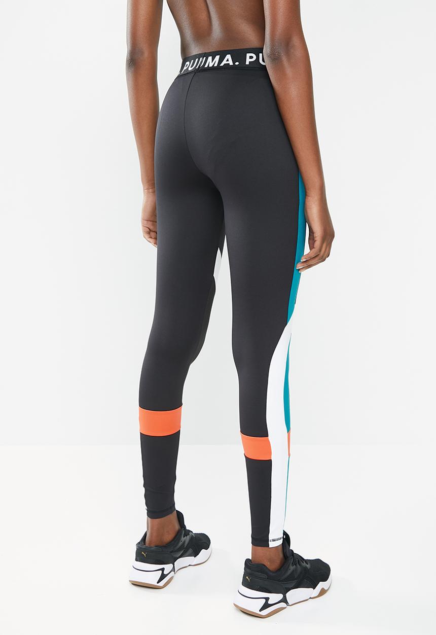PUMA - Chase legging - black & blue