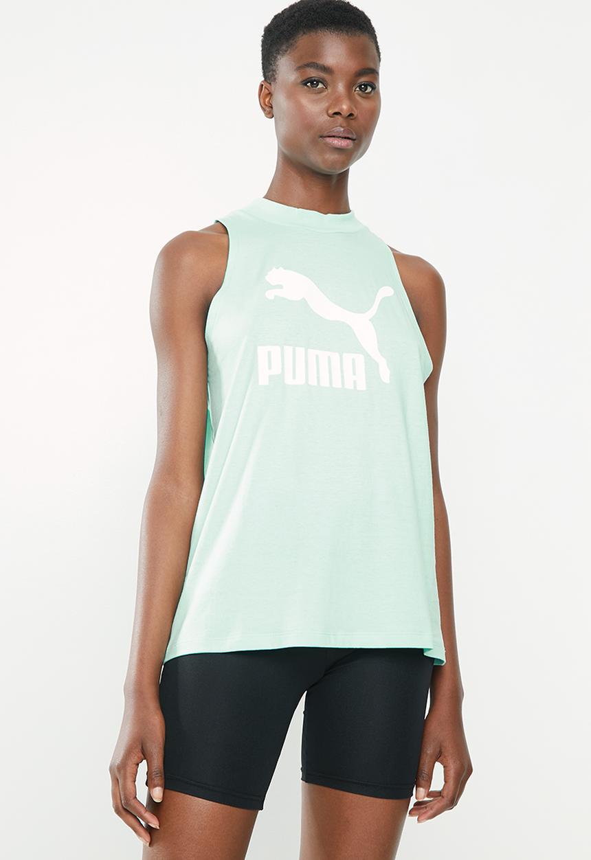 PUMA - Classics logo tank - blue