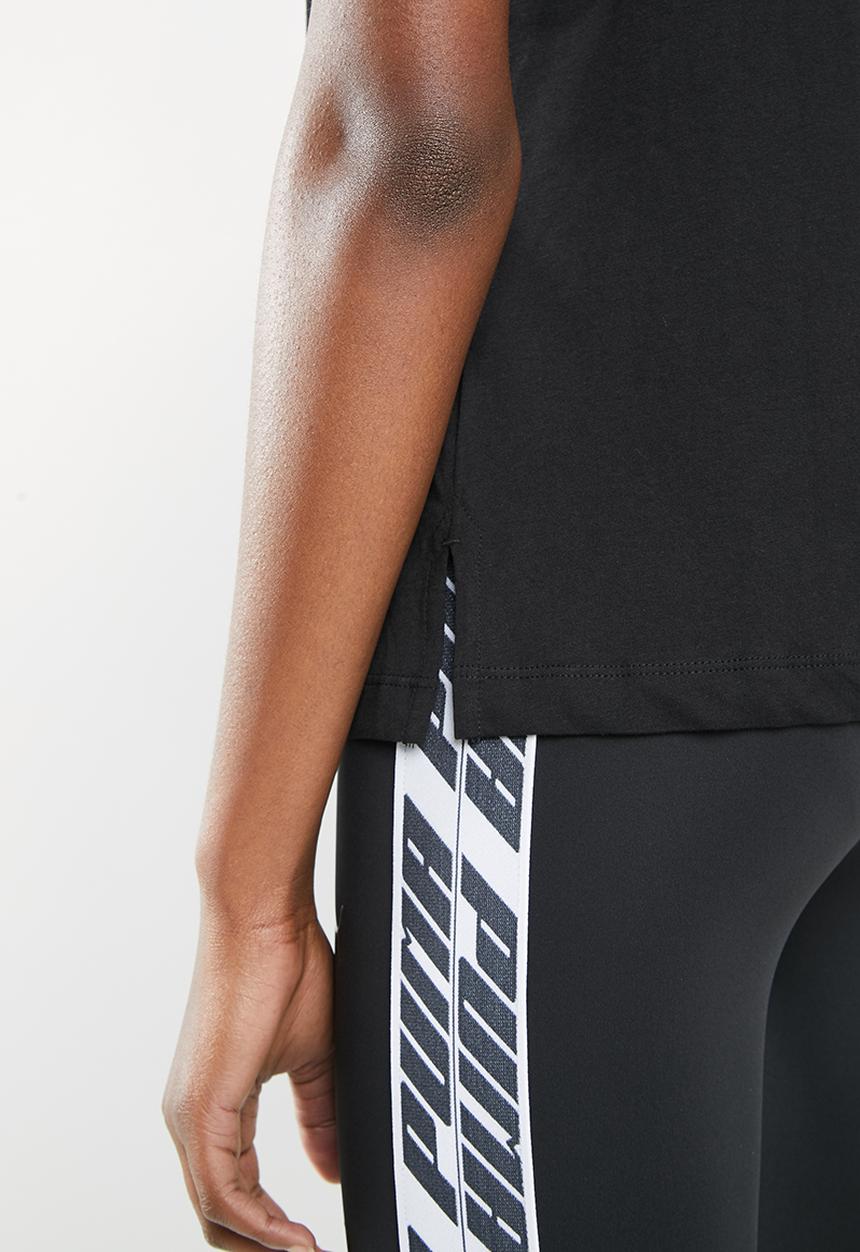 PUMA - Classics logo tee - black