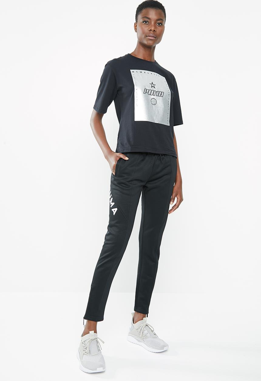 PUMA - Tz tee cotton - black