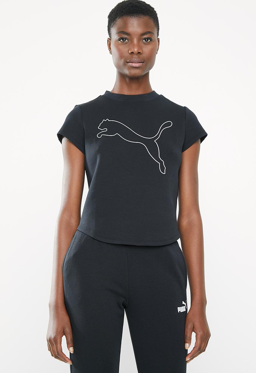 PUMA - Evostripe move sweat tee - black