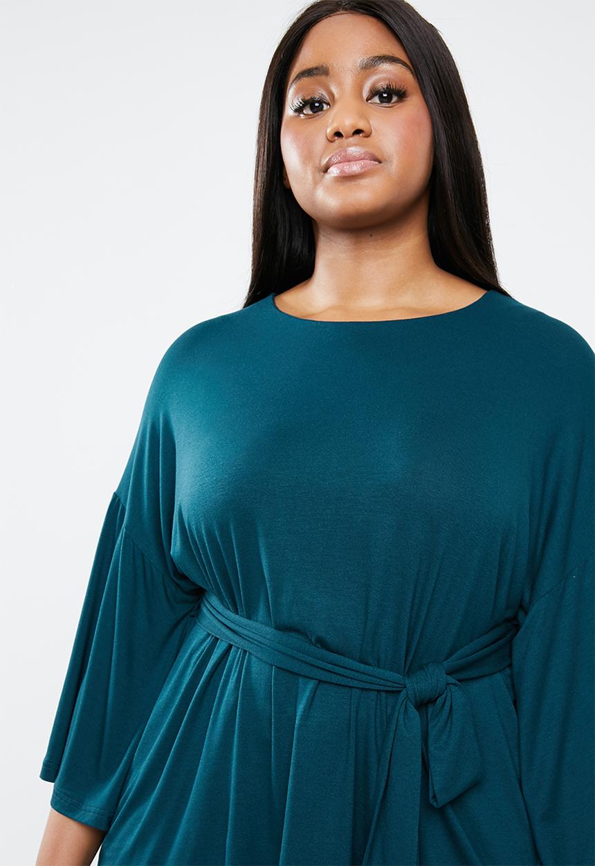 Superbalist - Belted tee - teal