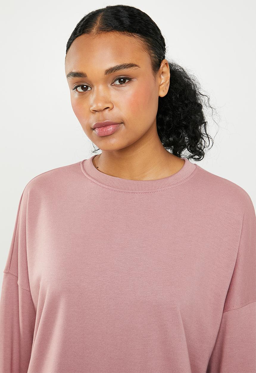 Missguided - Basic sweater dress - pink 
