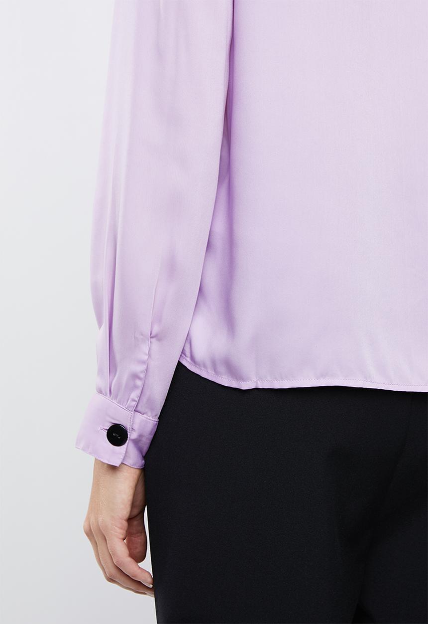 Vero Moda - Mbaya long sleeve midi top - purple
