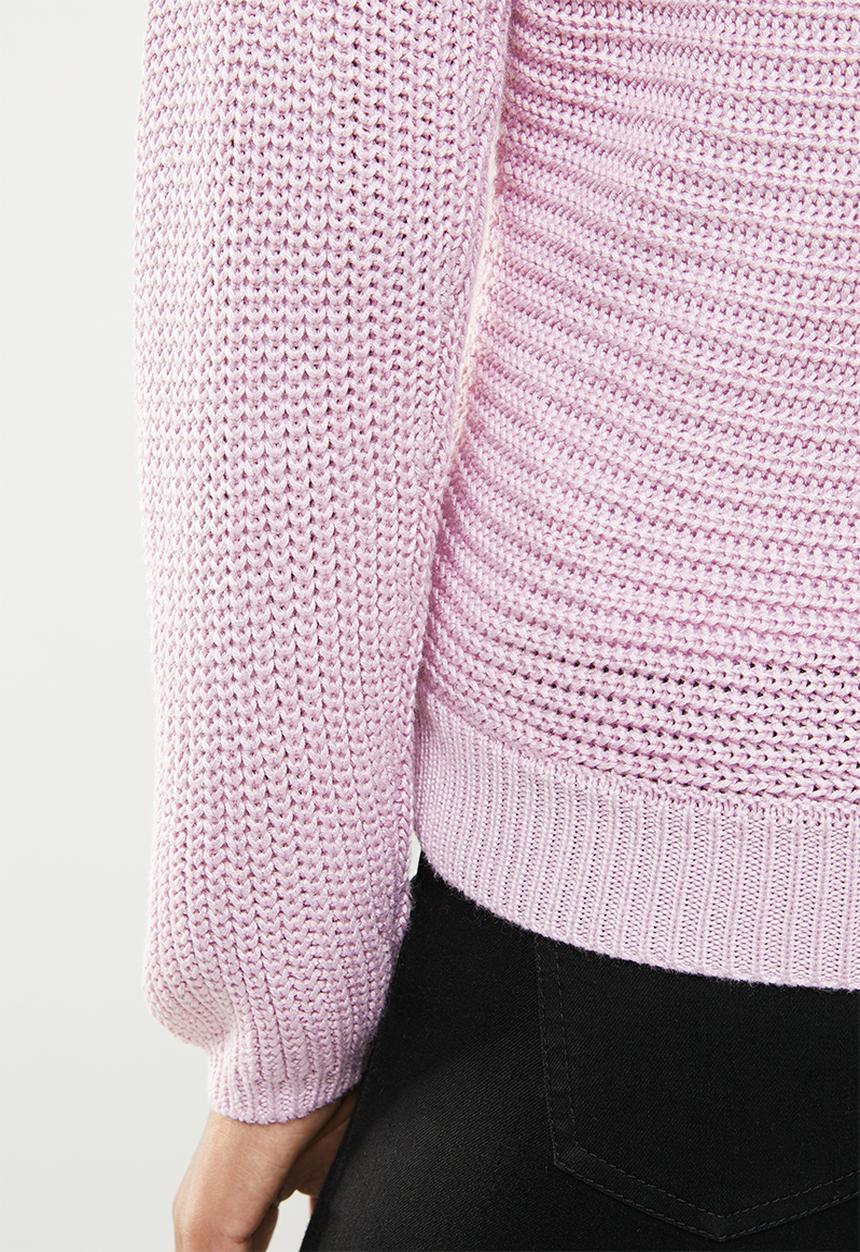 STYLE REPUBLIC - Chunky wrap jersey - purple