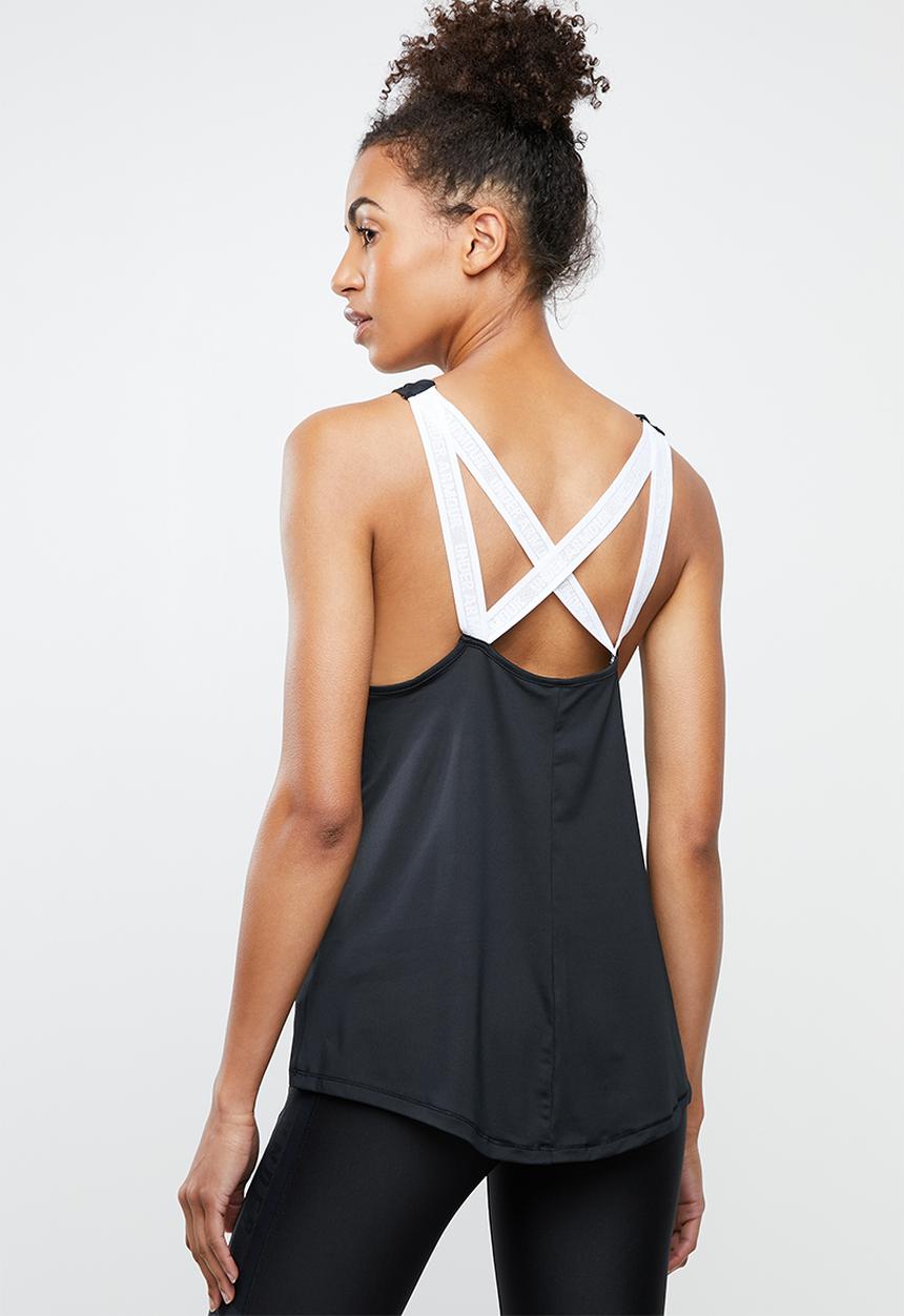 Under Armour - Armour sport branded tank - black