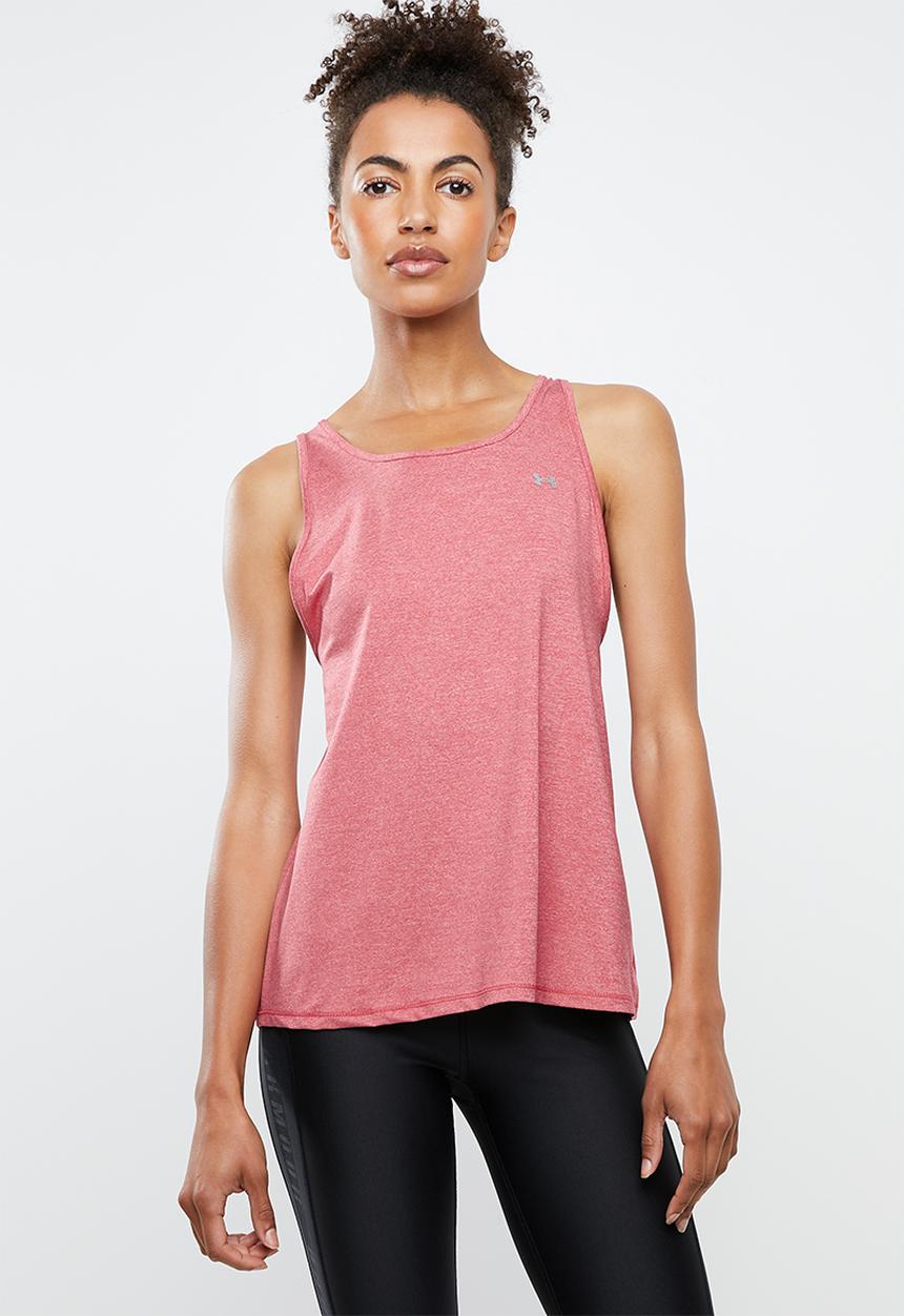 Under Armour - Armour sport branded tank - pink 