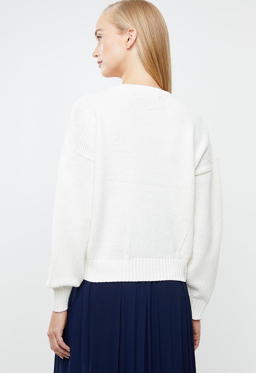 Vero Moda - Ocean V-neck colour block jersey - multi