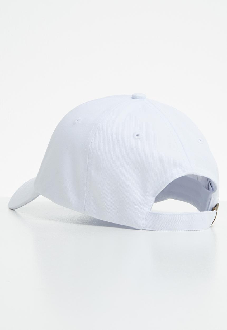 POLO - Mens parker classic peak - white