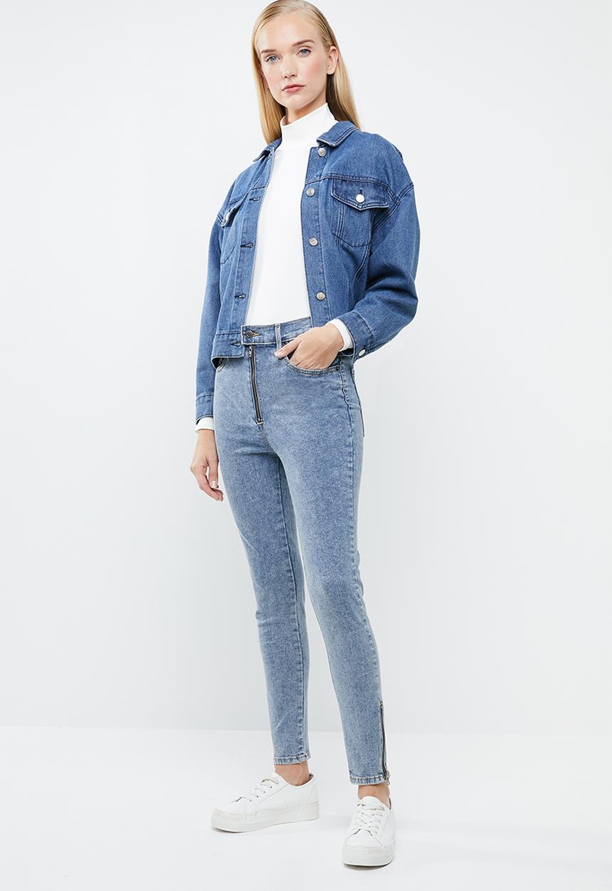 Levi’s® - Moto ankle jeans - blue