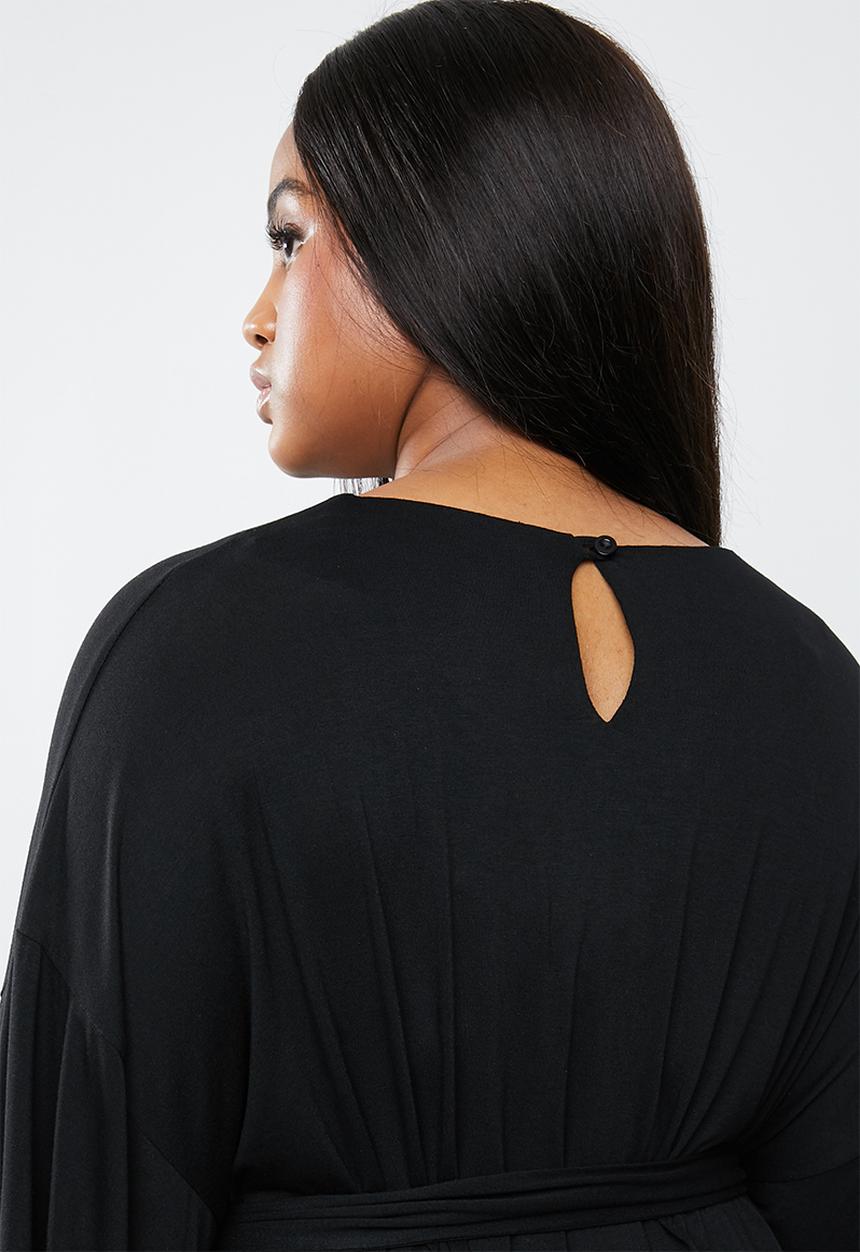 Superbalist - Belted tee - black