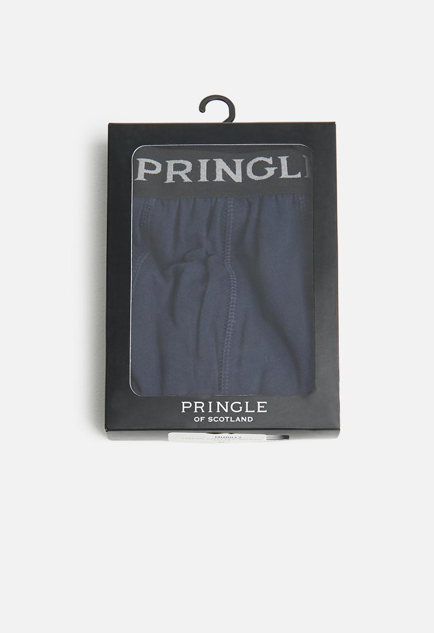 Pringle of Scotland - Simon knitted boxers - navy