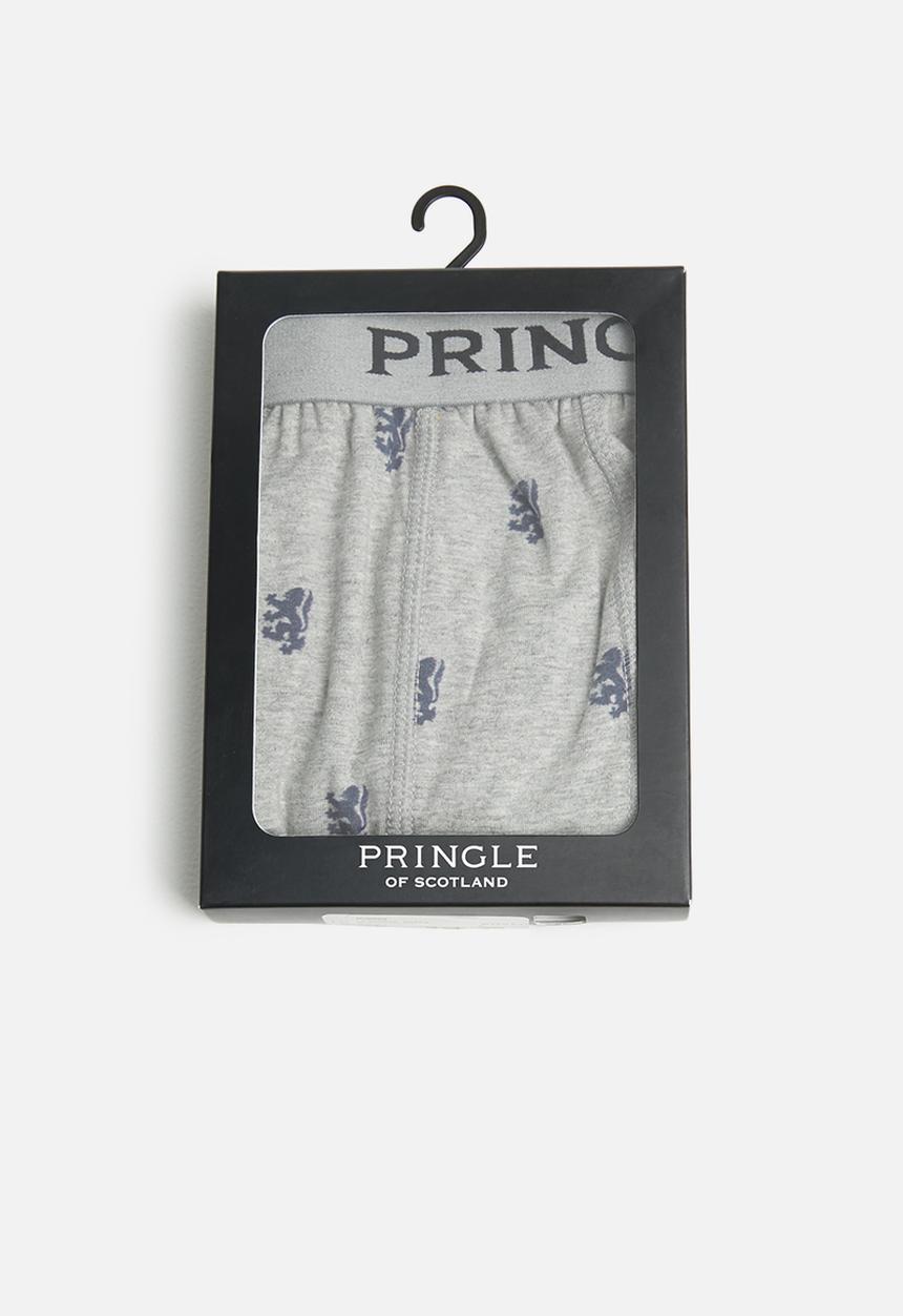 Pringle of Scotland - Leonardo boxers - grey