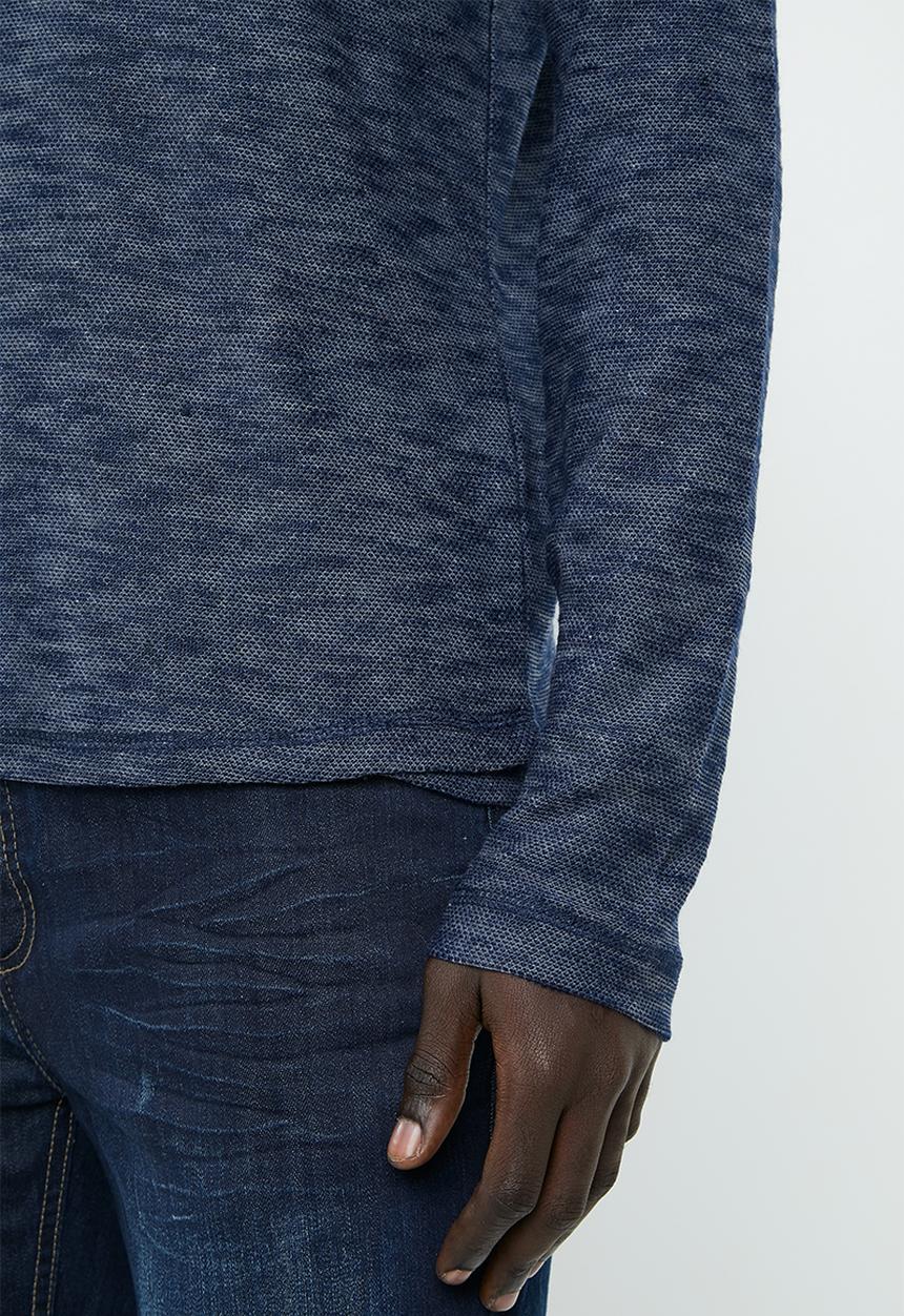 Brave Soul - Mata crew neck sweater - navy
