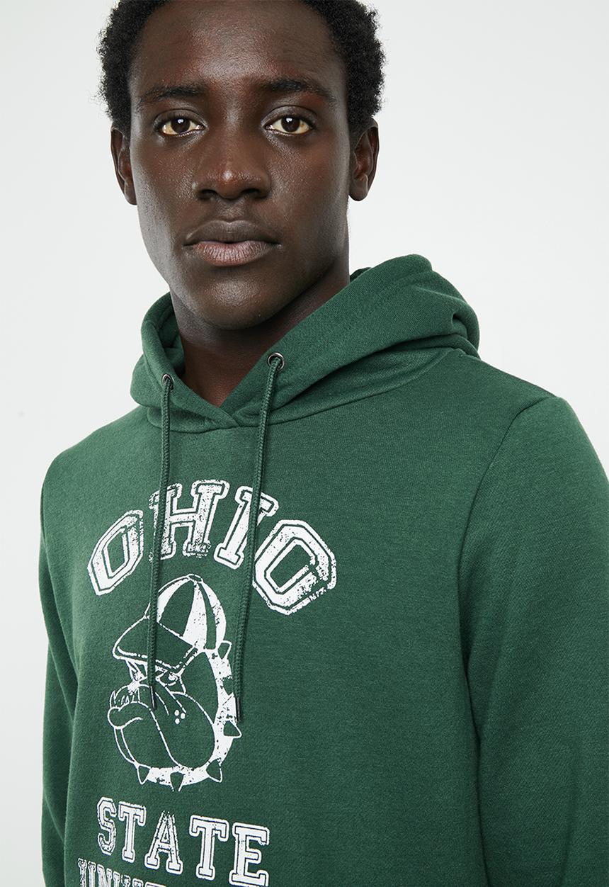Brave Soul - Ohio hoodie - green