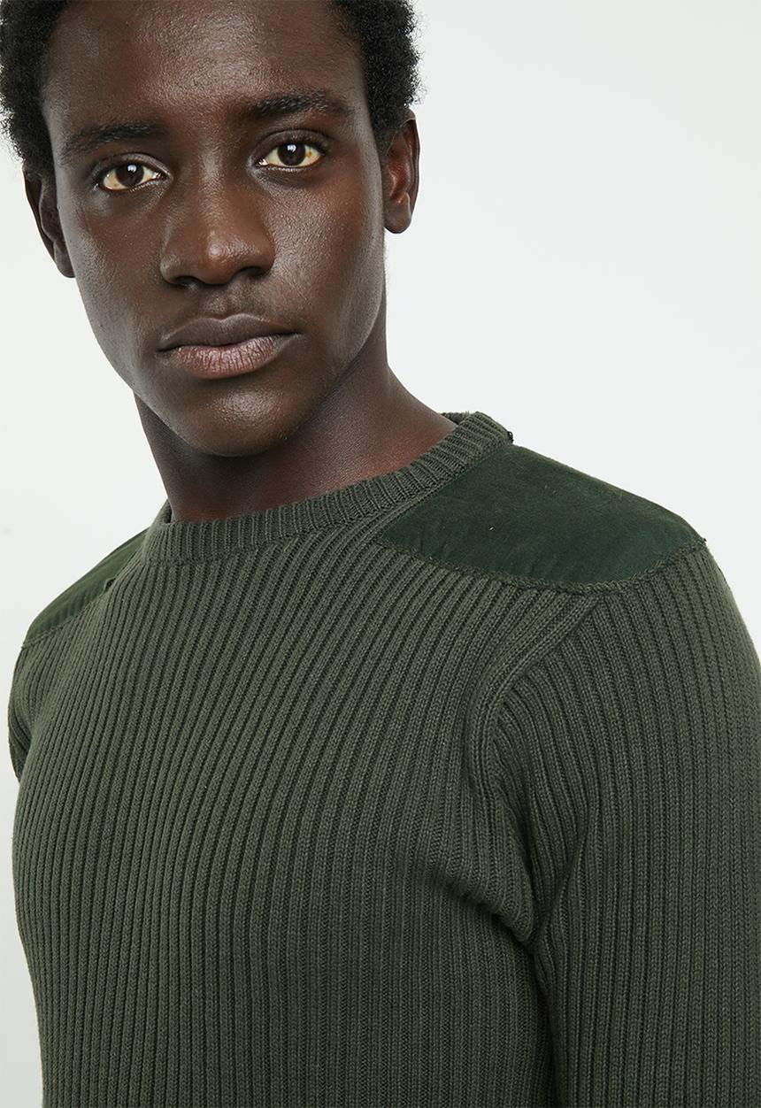 Brave Soul - Marvel crew neck sweater - khaki