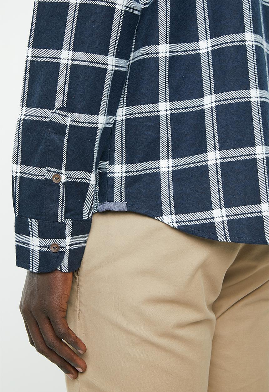 Brave Soul - Mendell shirt - navy