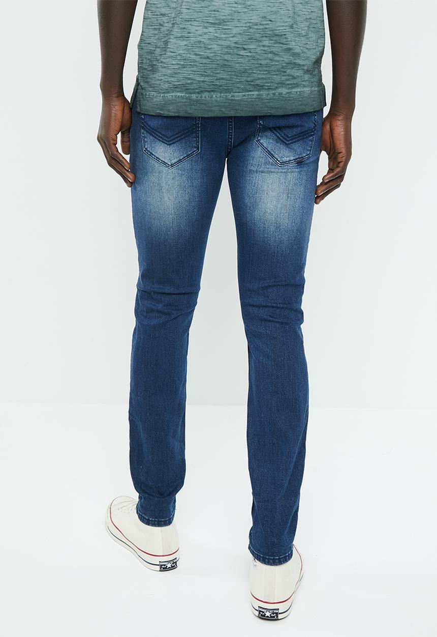 S.P.C.C - Feather signature jeans - blue