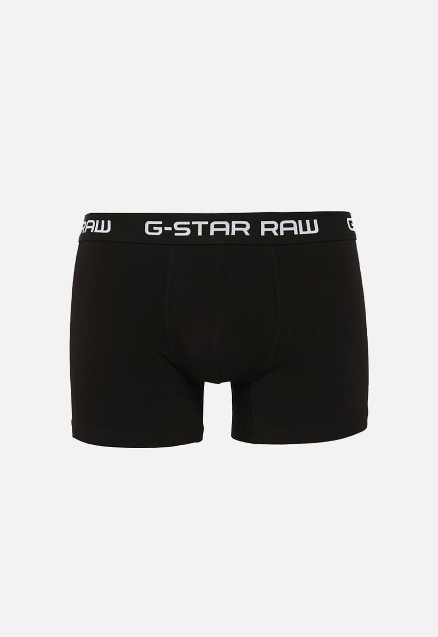 G-STAR - 3 Pack classic stretch trunk - black