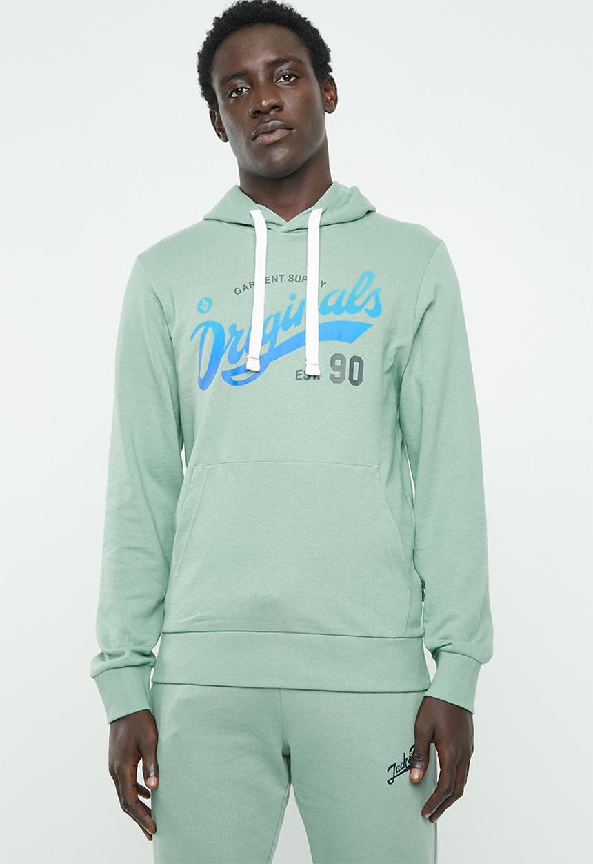 Jack & Jones - Summertime sweat hoodie - green