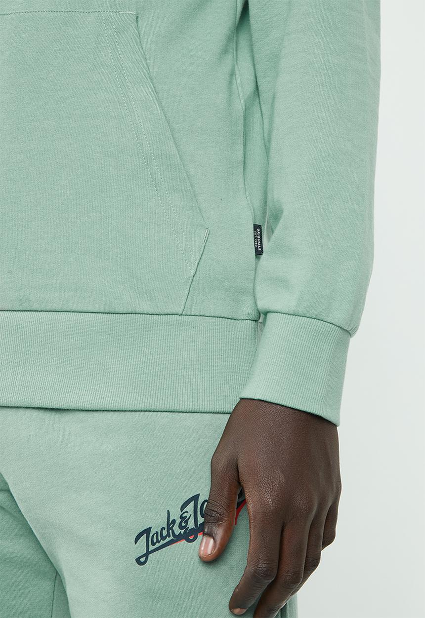 Jack & Jones - Summertime sweat hoodie - green