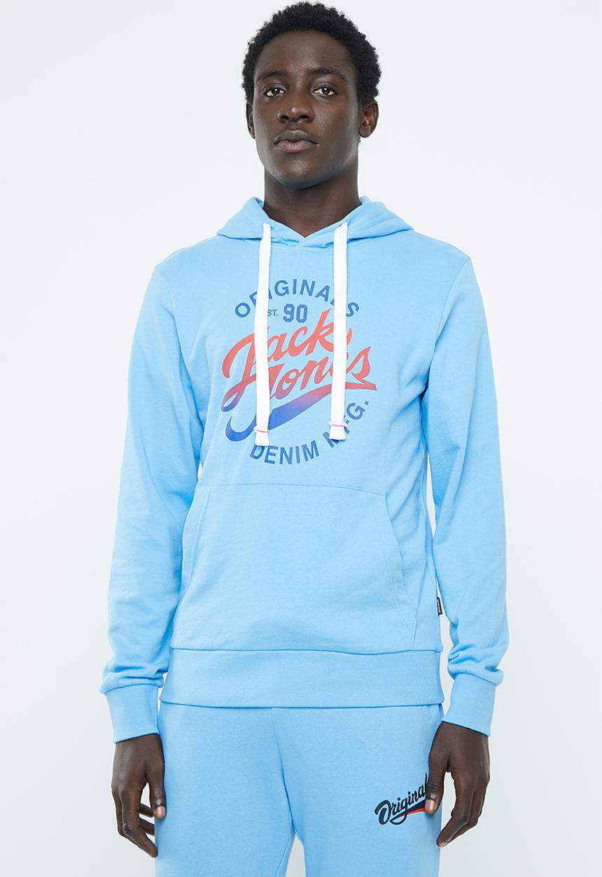 Jack & Jones - Summertime sweat hoodie - blue