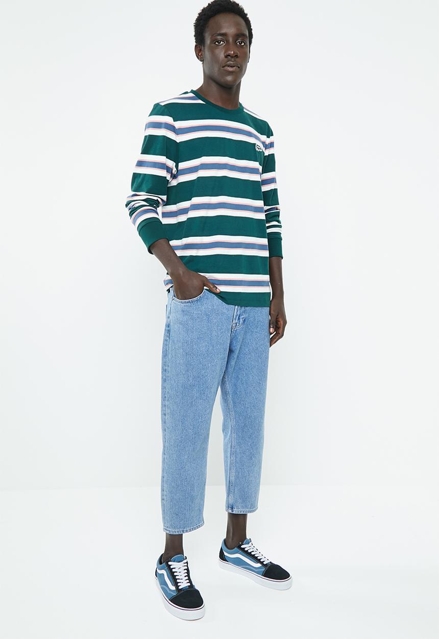 Jack & Jones - Cooper long sleeve striped tee - multi