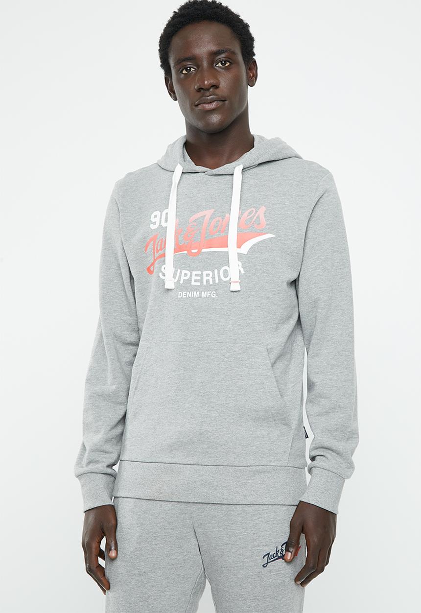 Jack & Jones - Summertime sweat hoodie - grey 