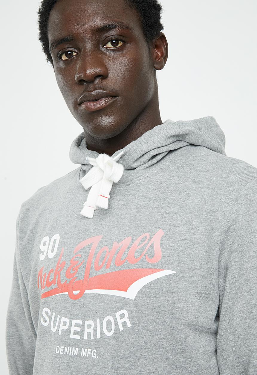 Jack & Jones - Summertime sweat hoodie - grey 