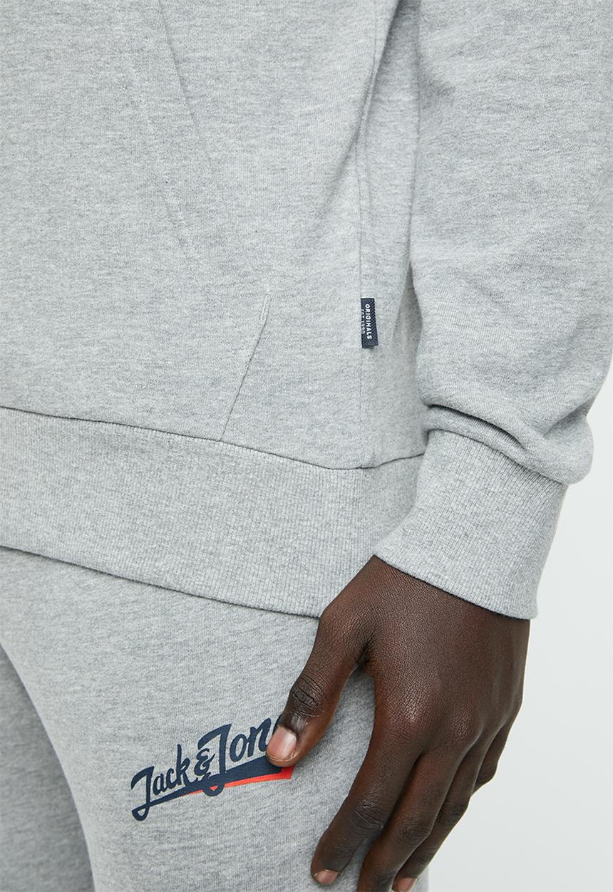 Jack & Jones - Summertime sweat hoodie - grey 