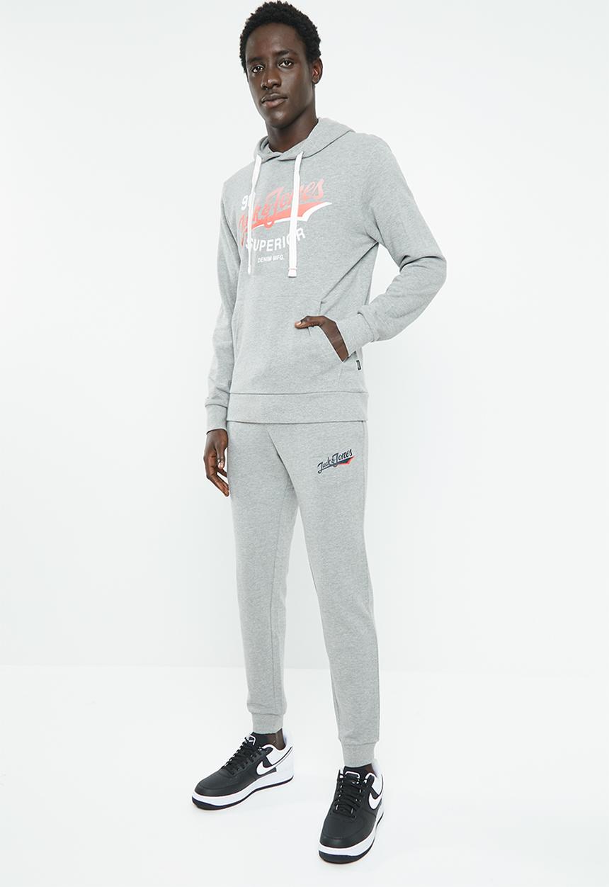 Jack & Jones - Summertime sweat hoodie - grey 