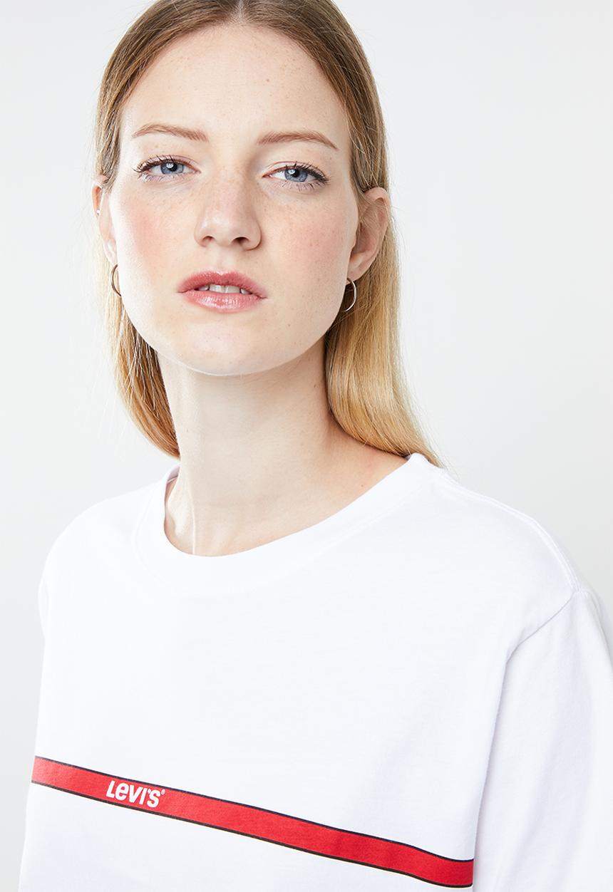 Levi’s® - Graphic varsity tee - white