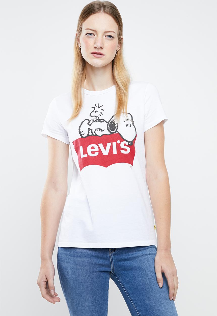 Levi’s® - The perfect tee peanuts - white