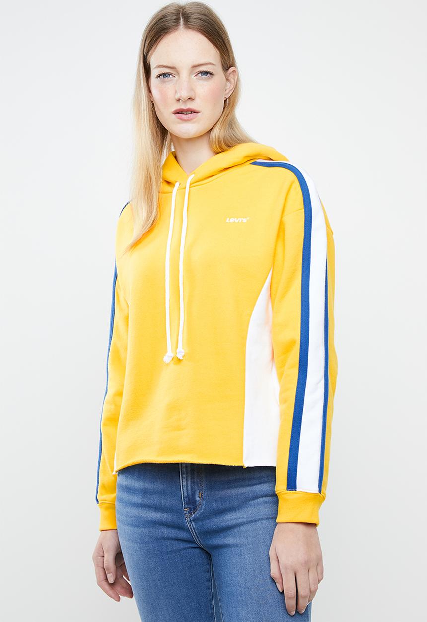 Levi’s® - Sport short hoodie - yellow 