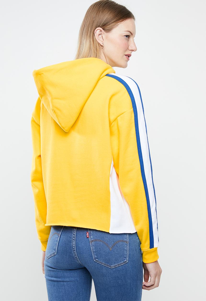 Levi’s® - Sport short hoodie - yellow 