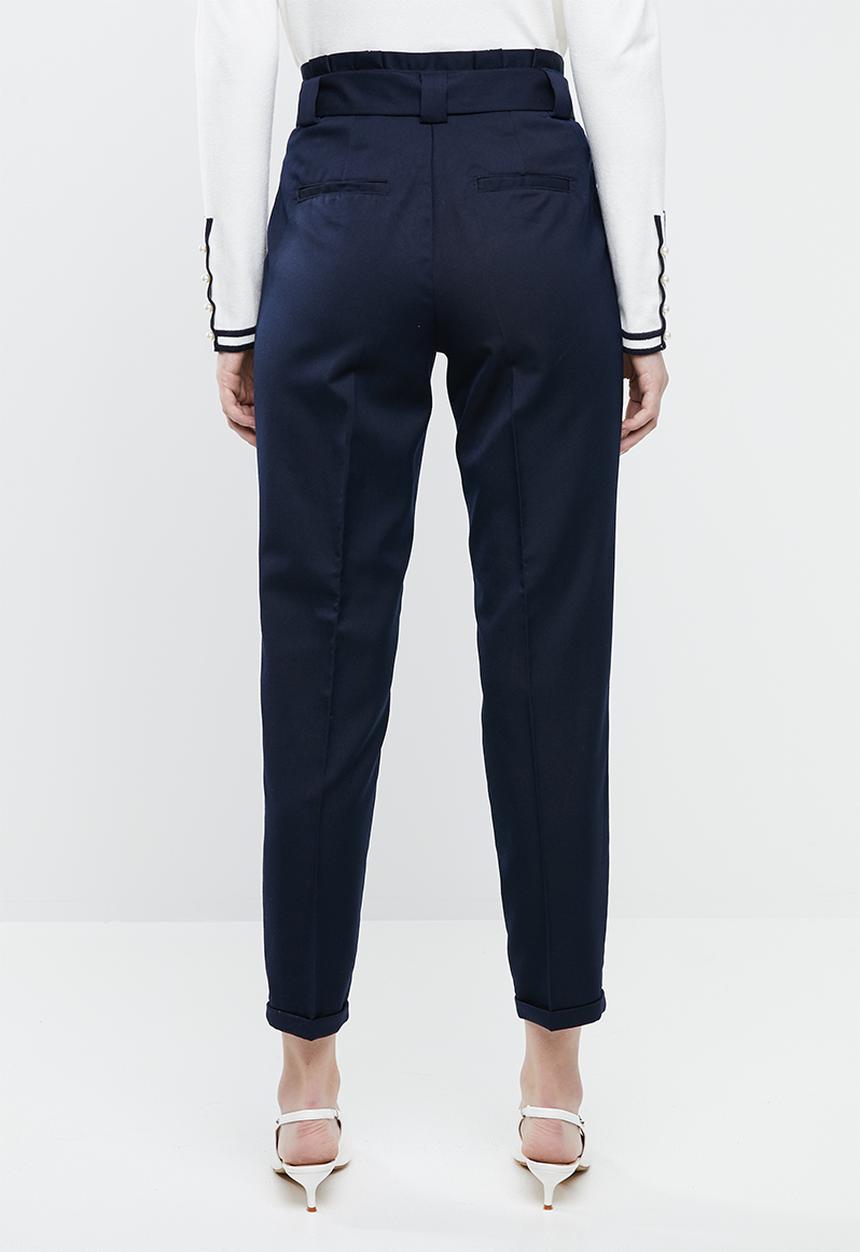 Vero Moda - Delfina highwaisted ankle pants - navy
