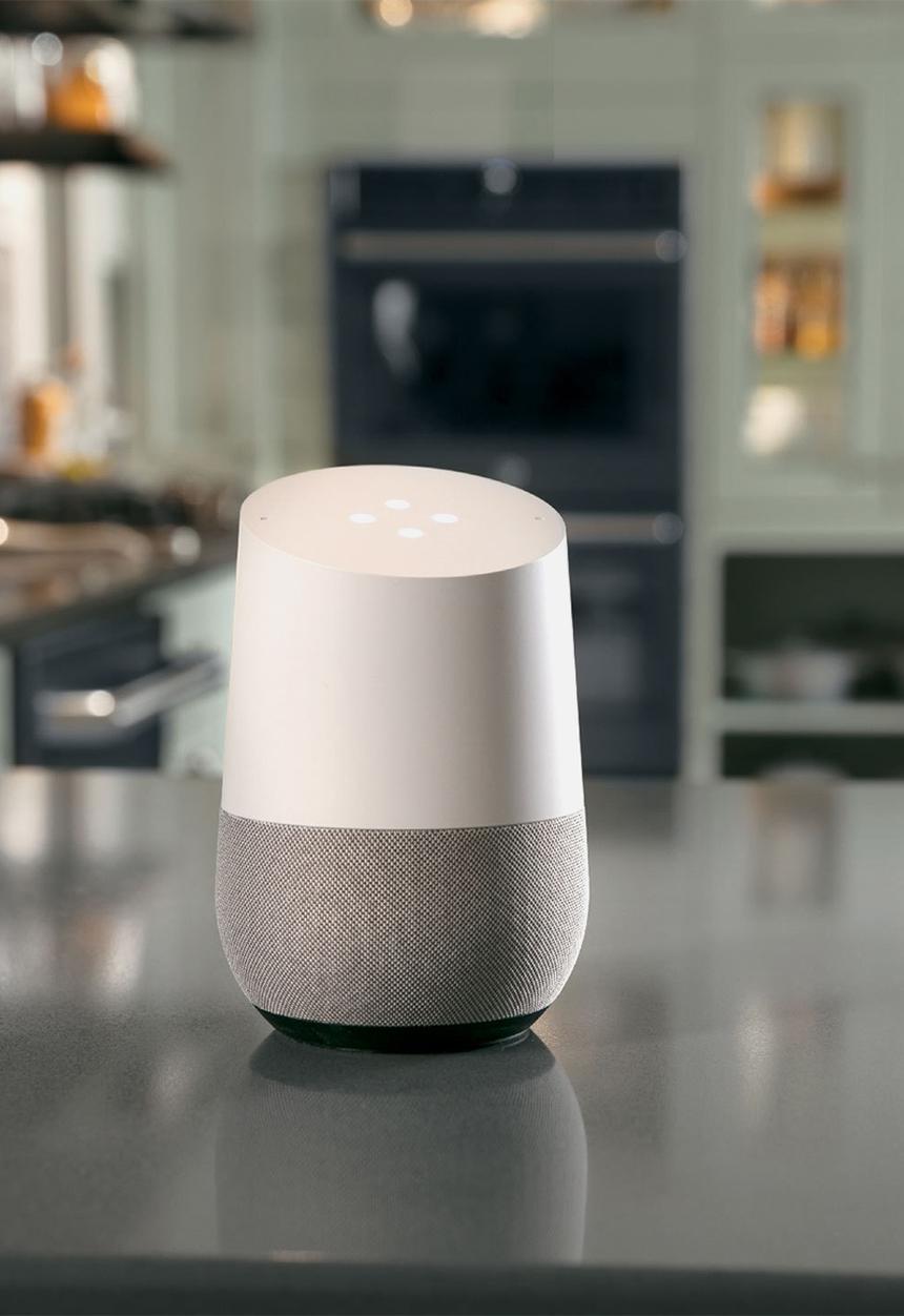Google - Google home - grey 