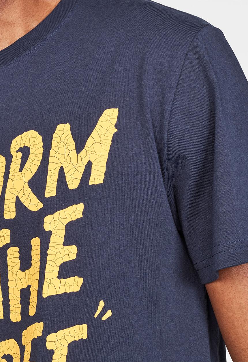 G-STAR - Graphic 9 r short sleeve tee - navy