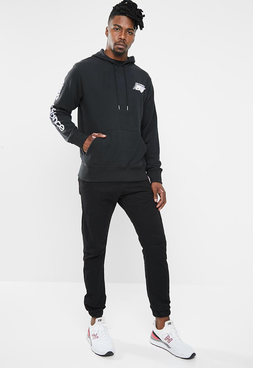 New Balance  - Essentials 90's hoodie- black