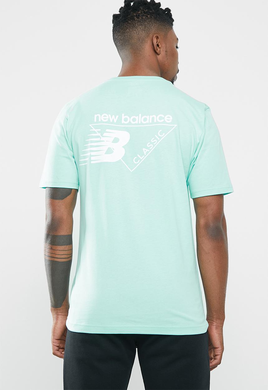 New Balance  - Essentials 90s classic lock tee - blue