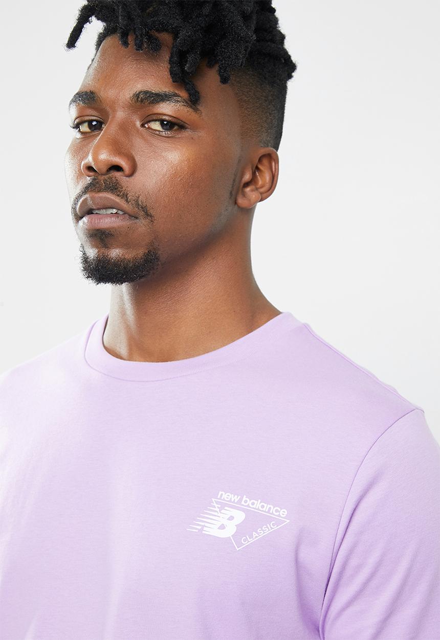 New Balance  - Essentials 90s classic lock tee - purple