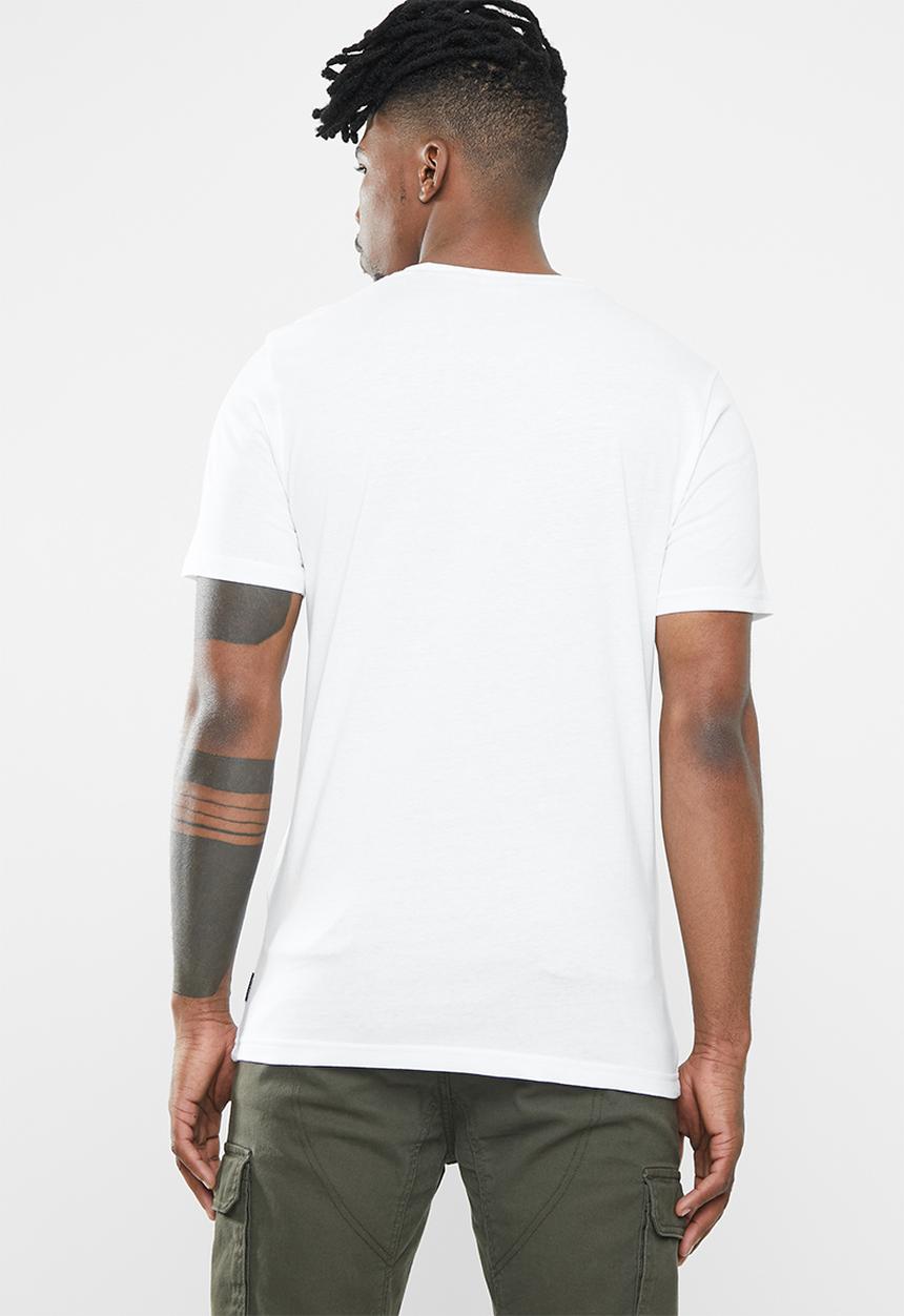 Only & Sons - Gabriel short sleeve tee - white