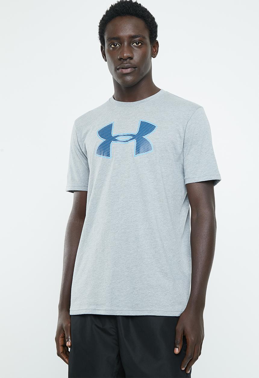 Under Armour - UA big logo short sleeve tee - grey 